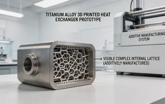 Additive manufacturing heat exchanger prototype